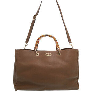GUCCI Bamboo Shopper Tote Bag